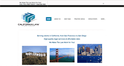 Desktop Screenshot of californialawpartners.com